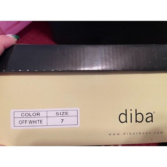 NEW Diba Womens Size 7 Taupe open toe Ankle Bootie Boots Shoes buckle zip block - Picture 9 of 9